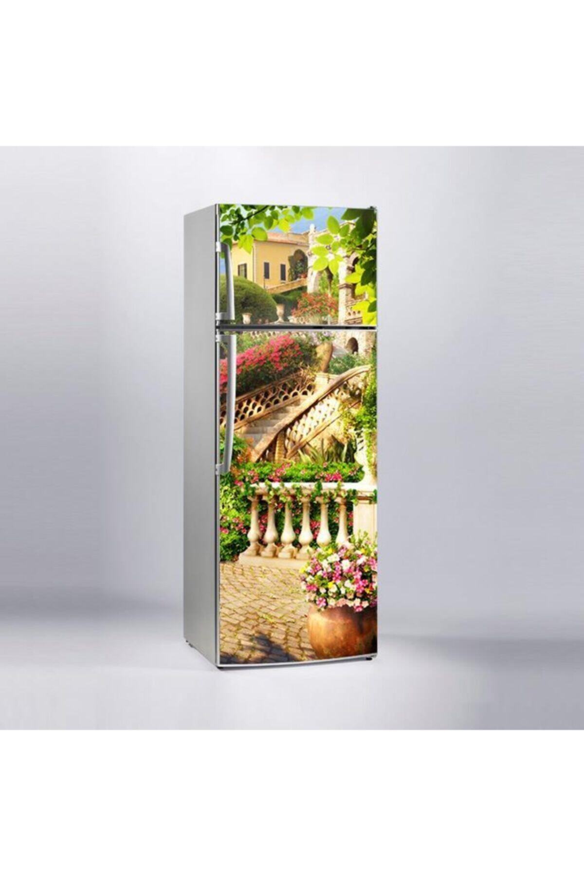 StickerArt Buzdolabı Sticker Kaplama Dolap Kaplama Etiketi 3d Bahçe Balkon