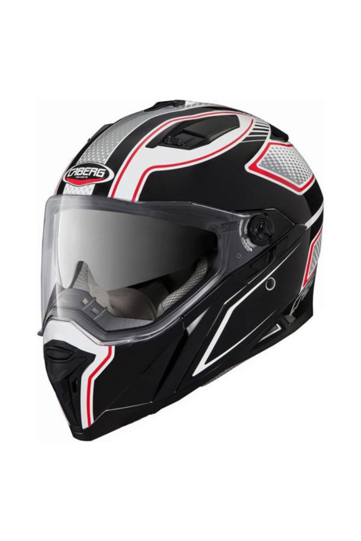 Caberg Kask Stunt Blade Whıte-black-red Güneş Gözlüklü