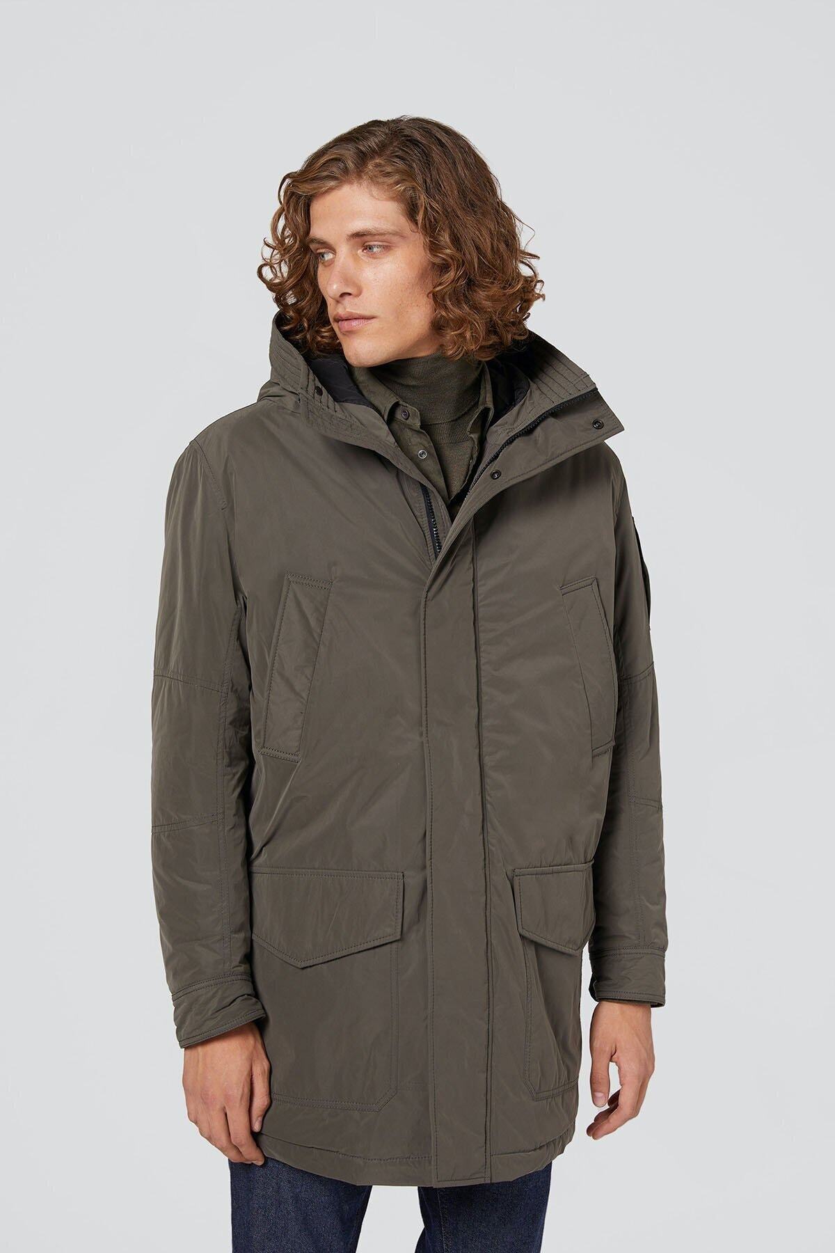 DONDUP Dolgulu Parka Kaban