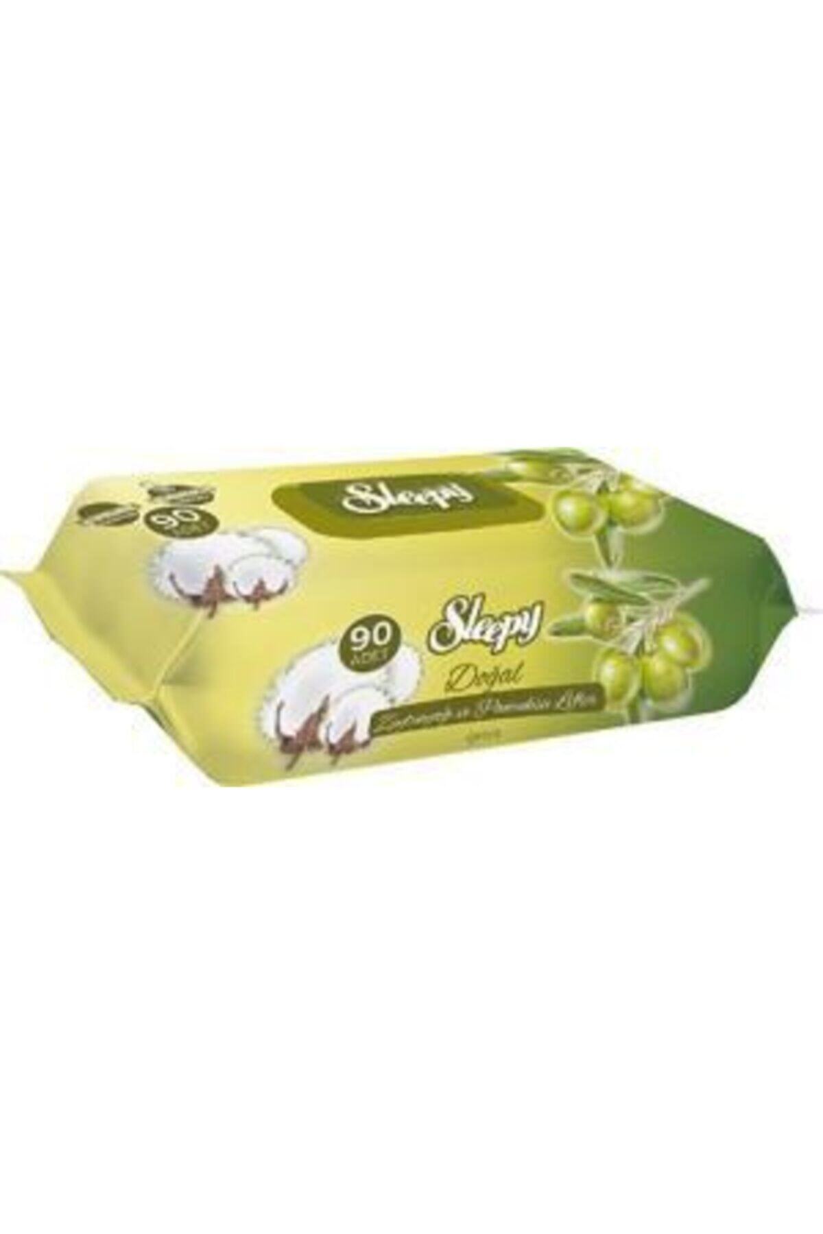 Sleepy Zeytinyağlı 90lı Islak Mendil