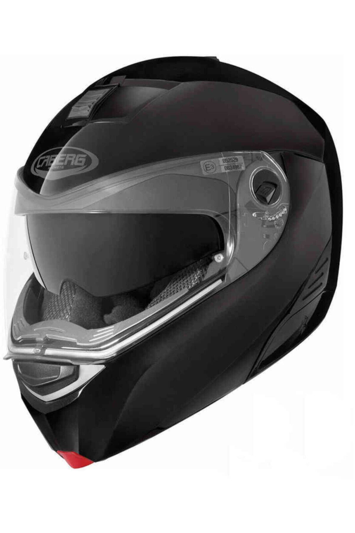 Caberg Kask Modus Black Siyah Çene Açılır