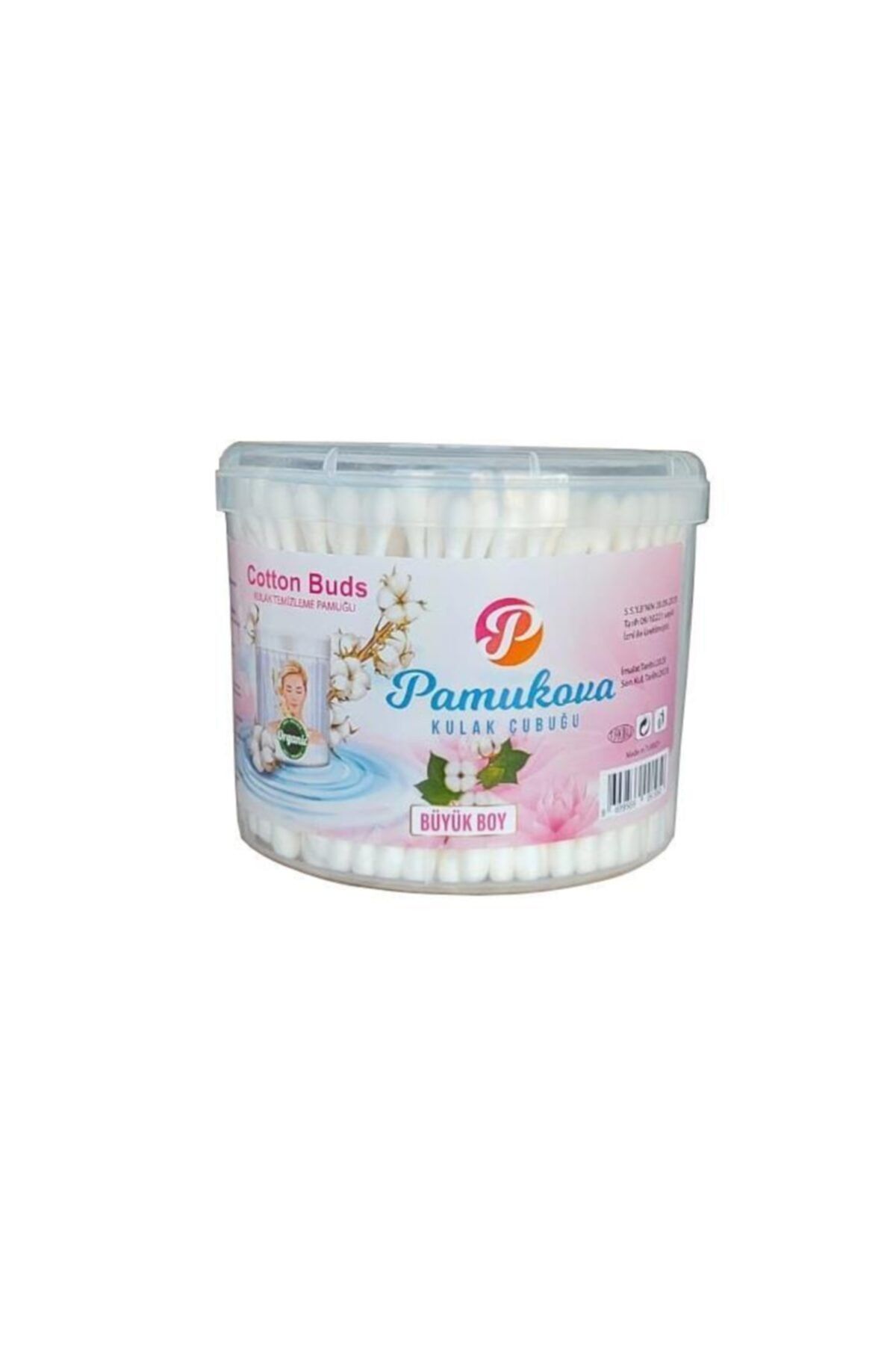 Hanedanev Pamukova Cotton Buds Kulak Temizleme Çubuğu 300 Adet Büyük Boy