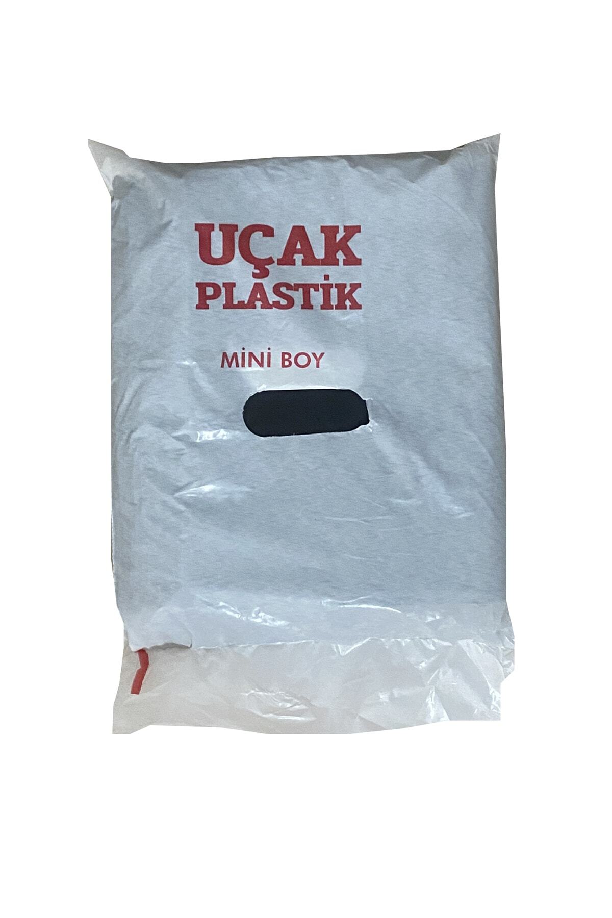 Uçak Plastik Siyah Market Poşeti Mini Boy Boy 1 Kg