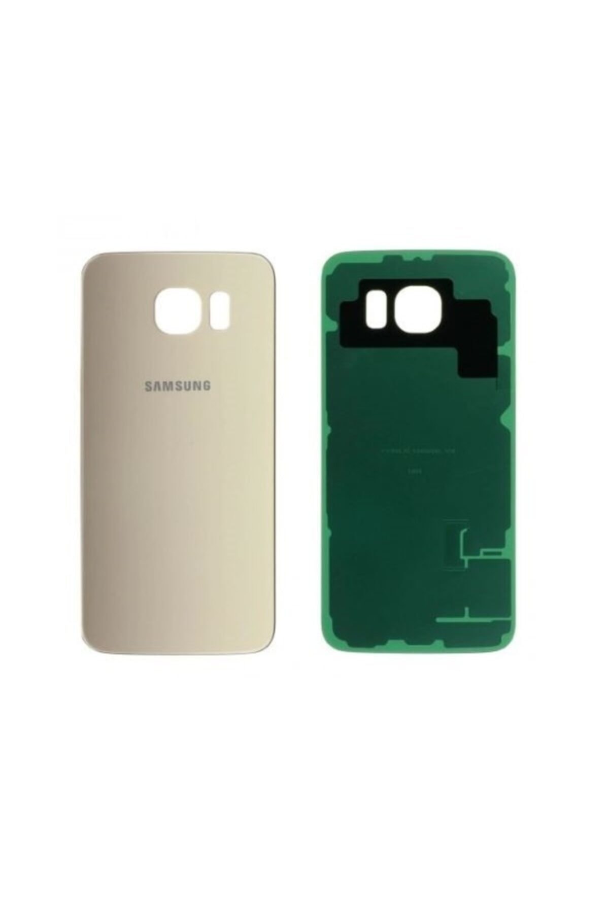 E&TTrade E&t_trade Samsung Galaxy S6 Edge ( Sm-g925f ) Arka Pil Batarya Kapağı-gold