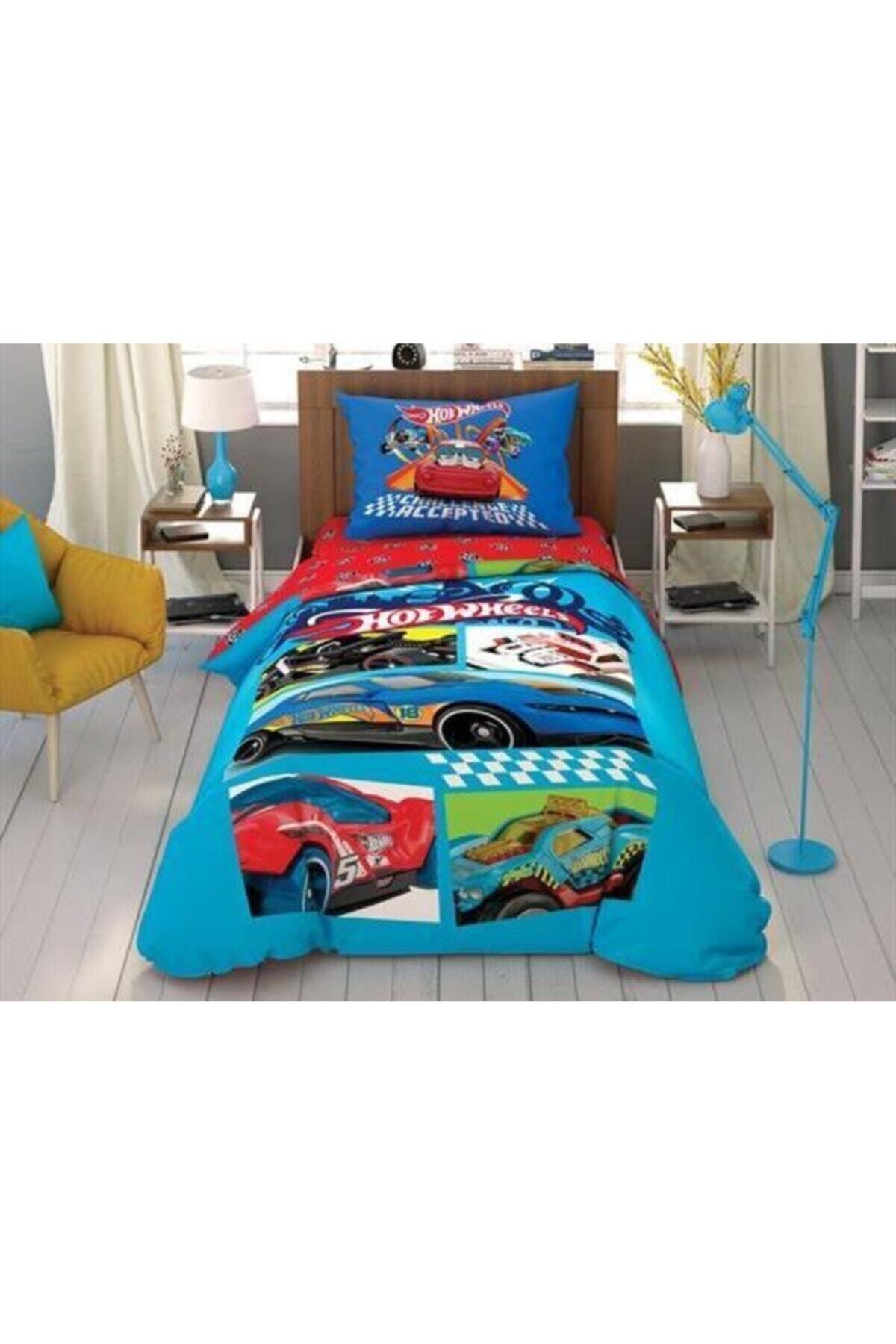 Taç Lisanlı Nevresim Takımı Hot Wheels Challenge Accepted