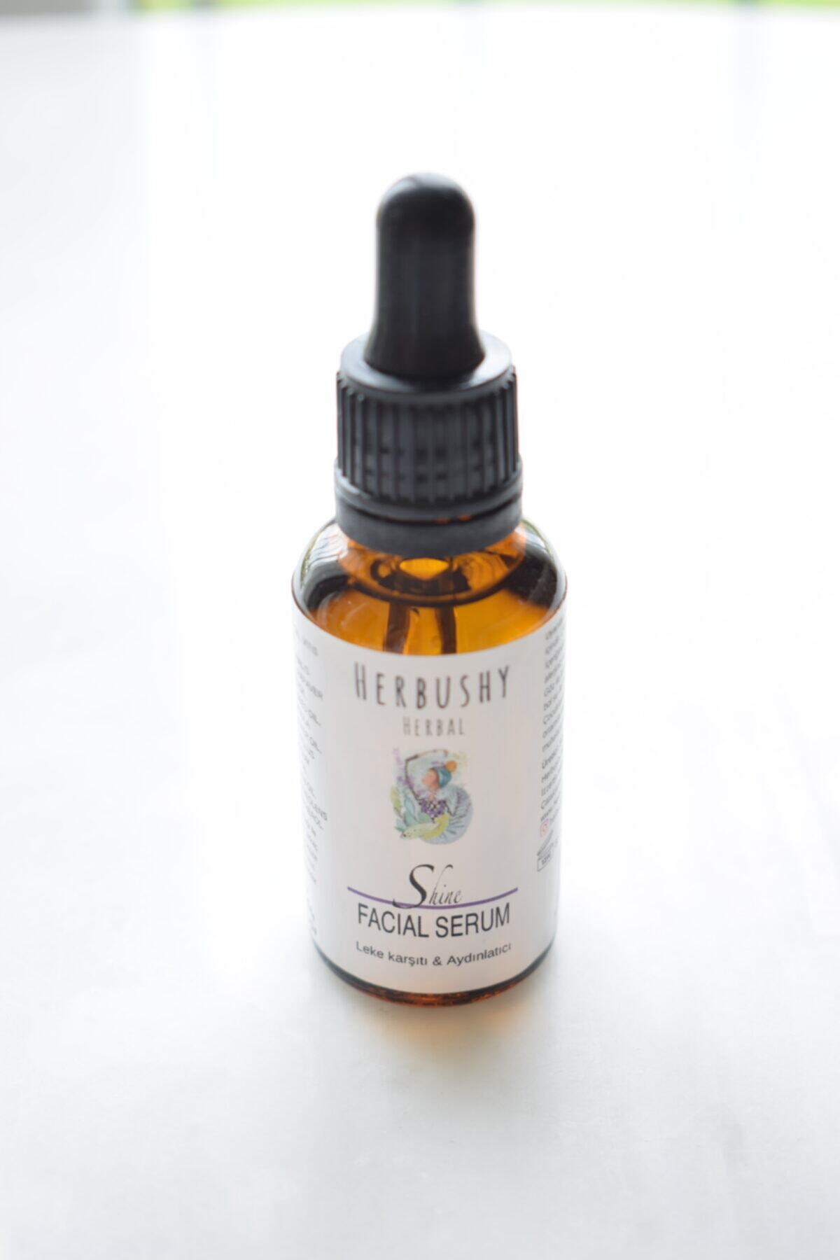 Herbushy Herbal Shine - Facial Serum - Leke Karşıtı & Aydınlatıcı - 30 Ml