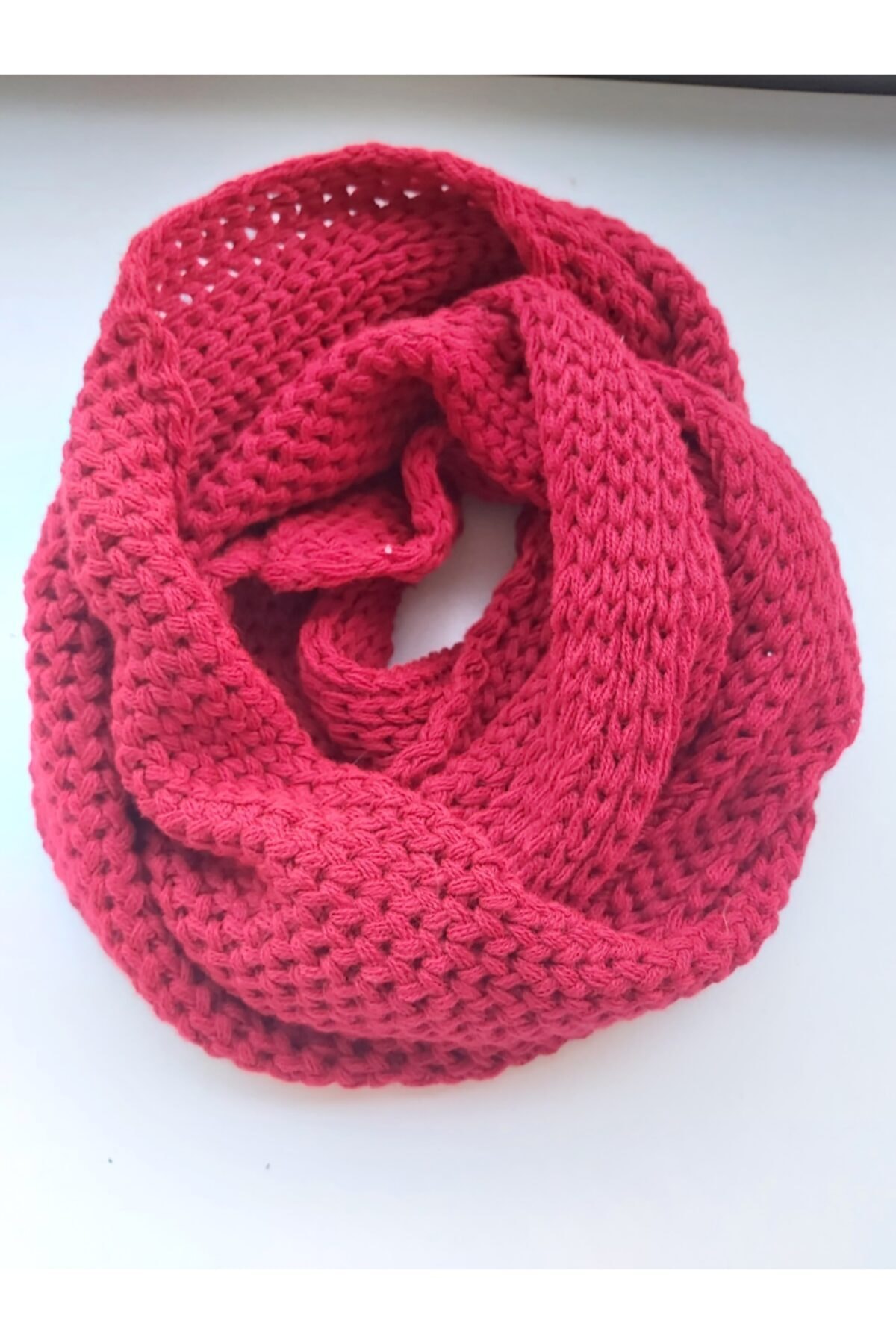 Atölye Düş Unisex Kırmızı Yün Boyunluk