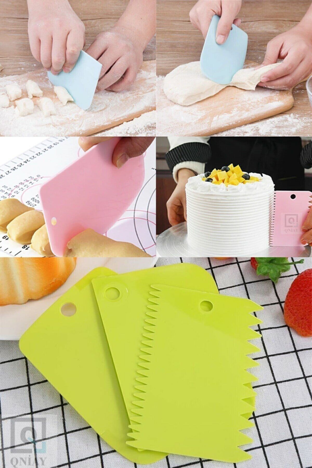 Ensezon Hamur Ve Pasta Şekillendirici Ve Kesici Set