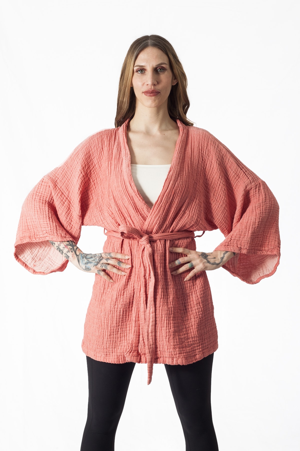 Pira İstanbul Standart Beden Müslin Kimono
