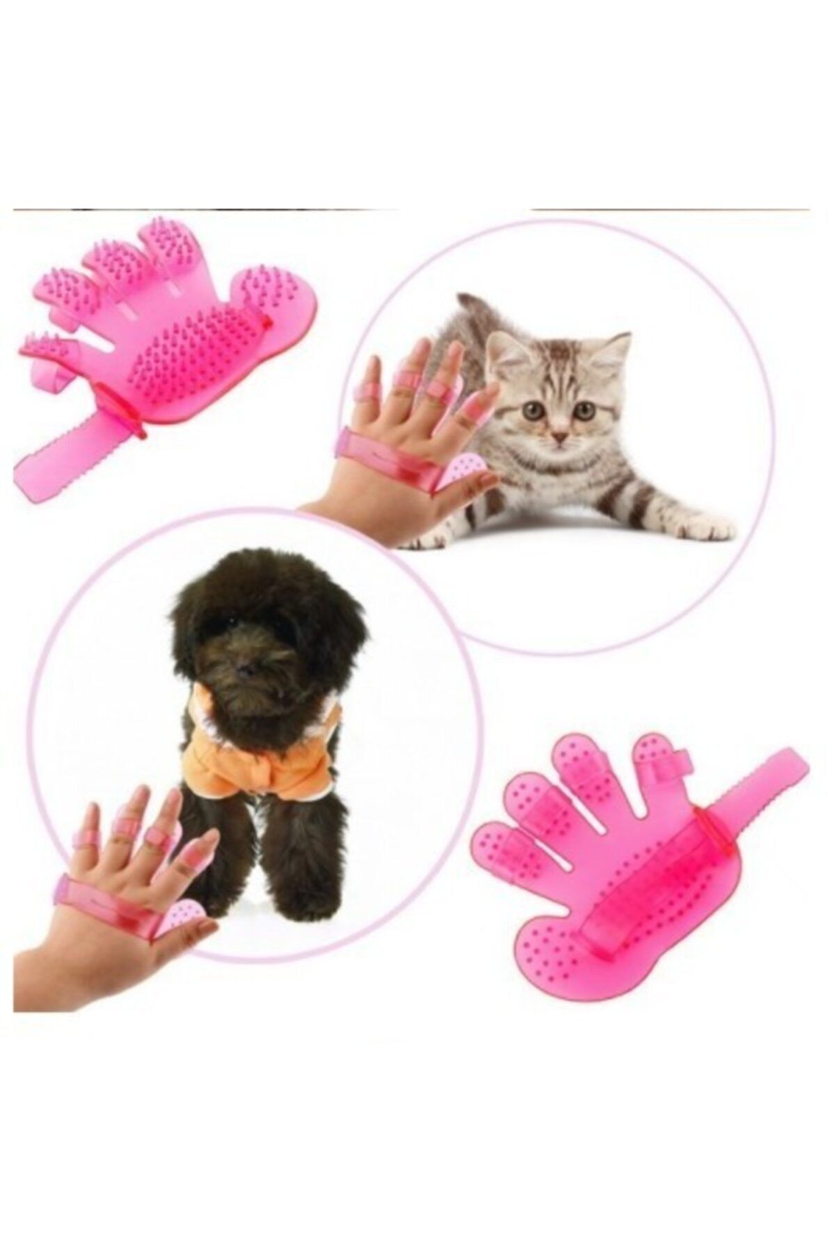 OZCMAX Kedi Köpek Yıkama - Masaj Eldiveni-