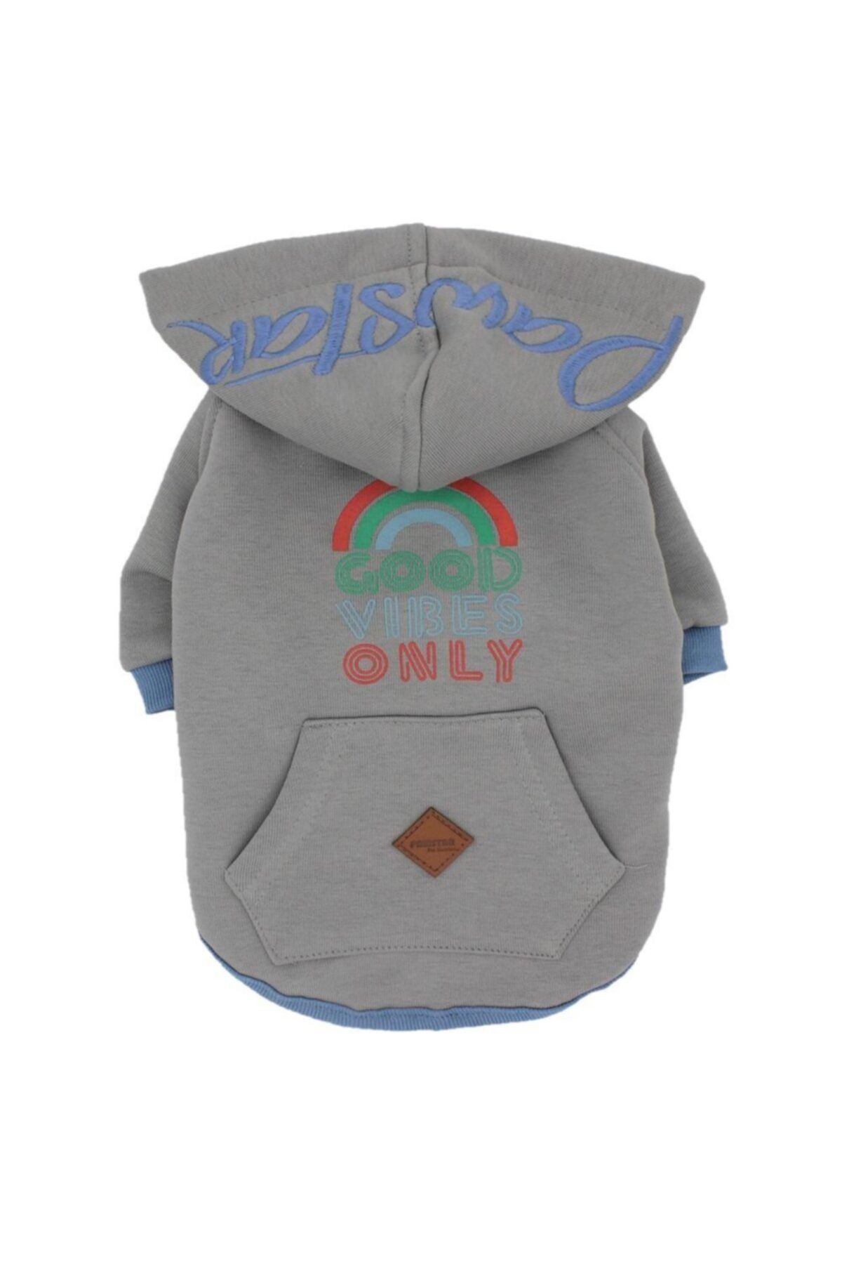 Pawstar Füme Hoodie Sweat Kedi Köpek Sweat Kedi Köpek Kıyafeti