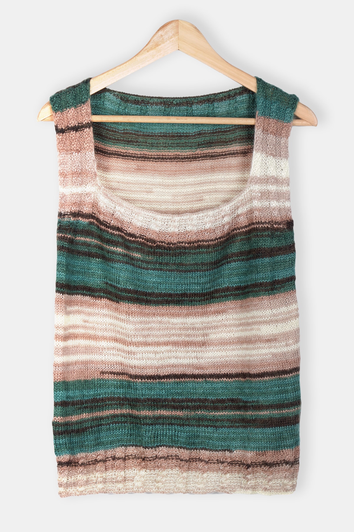 Pink Bear %100 El Örgü Angora Kadın Süveter