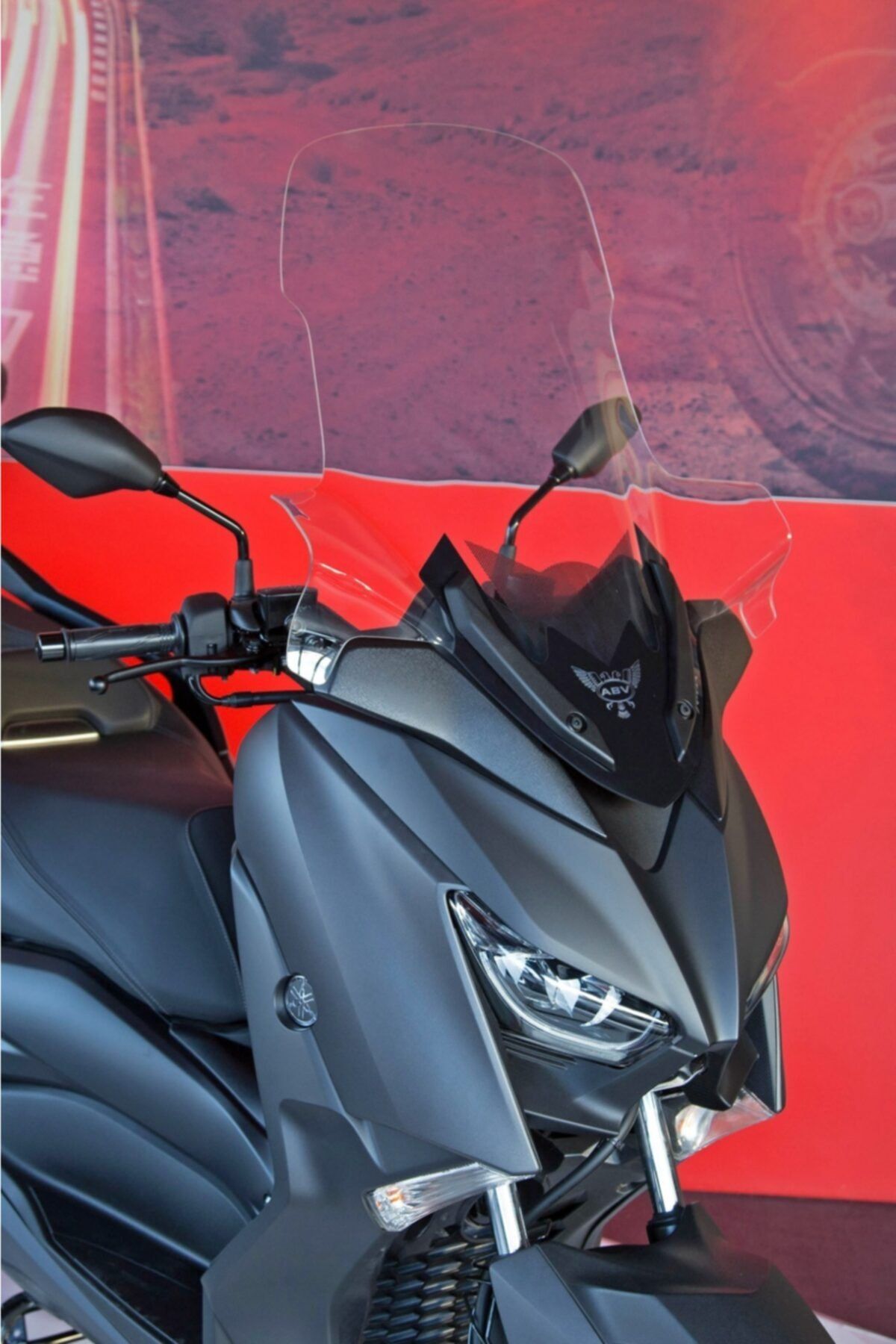 ABV - Yamaha X-max Elcik Korumalı Tur Camı / Ön Cam (17-21)