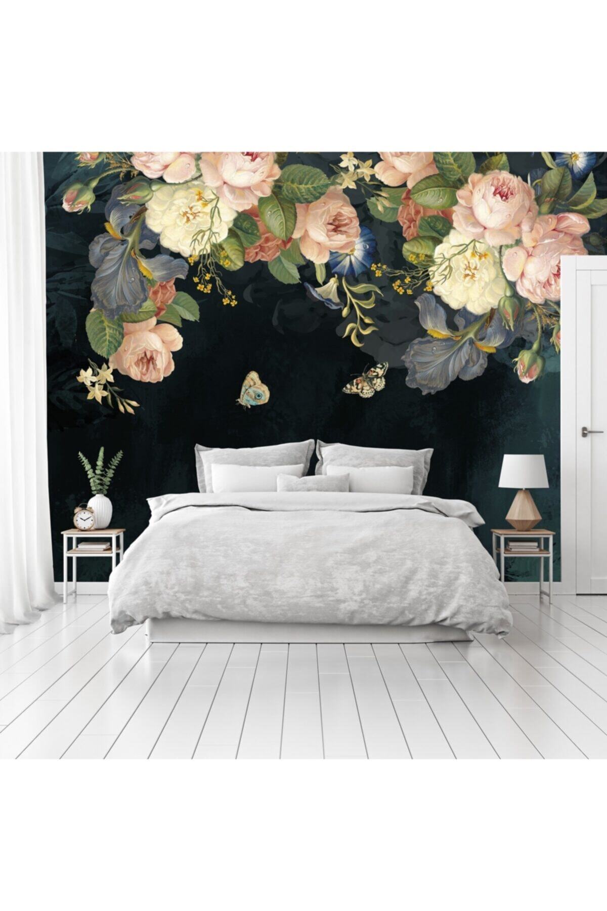 ARSLAN DEKOR Çiçek Desen Duvar Kağıdı