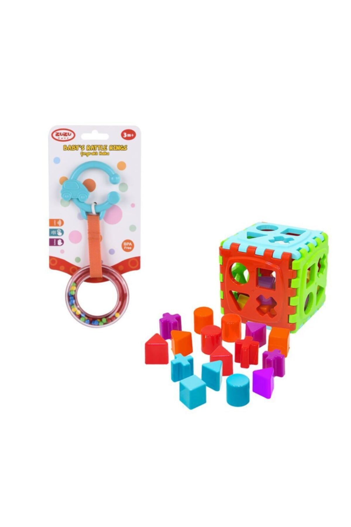 BONDİGO Baby Küp Ve Çıngırak Bao