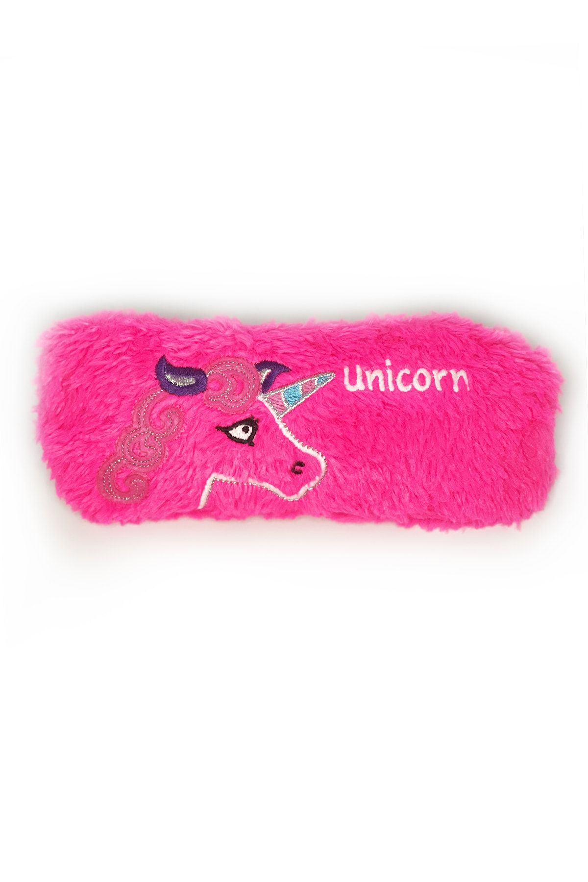 panduff Unicorn Nakışlı Peluş Kalemlik Kalem Kutusu Kalem Çantası