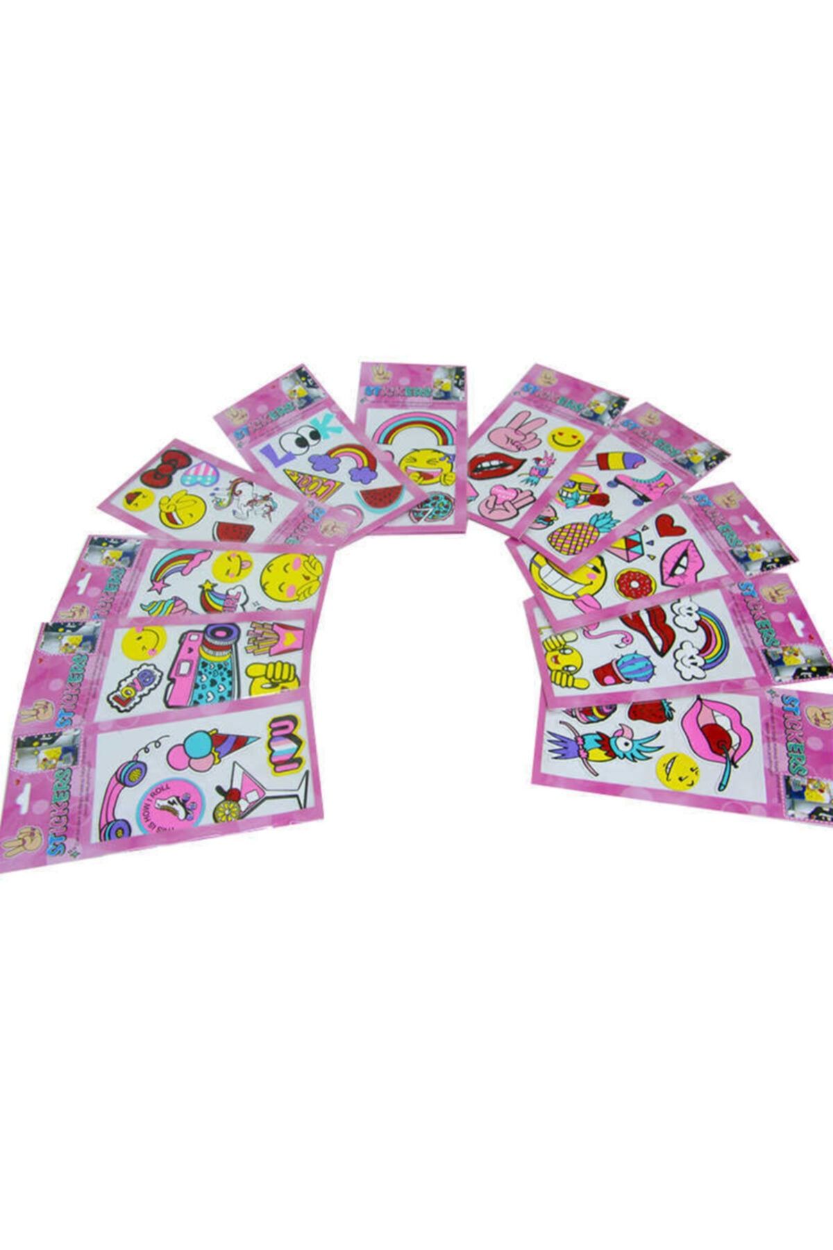 VALENTINA Karışık Sticker 12 Adet