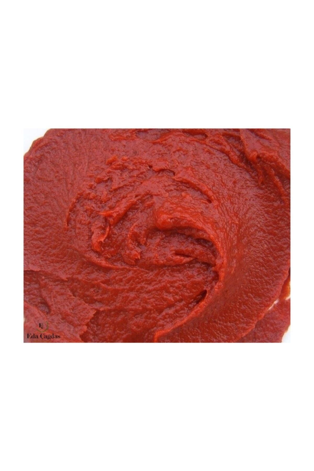 TURŞU MARKET % 100 Doğal Ev Tipi Katkısız Az Tuzlu Domates Salçası 5 Kg