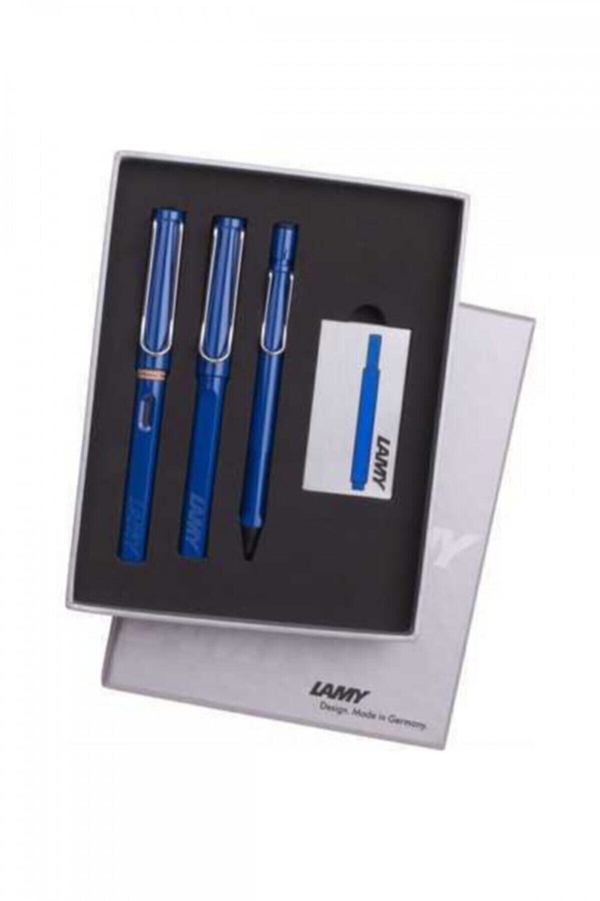 Lamy Safari 3lü Kalem Seti Mavi Tb3-14drv