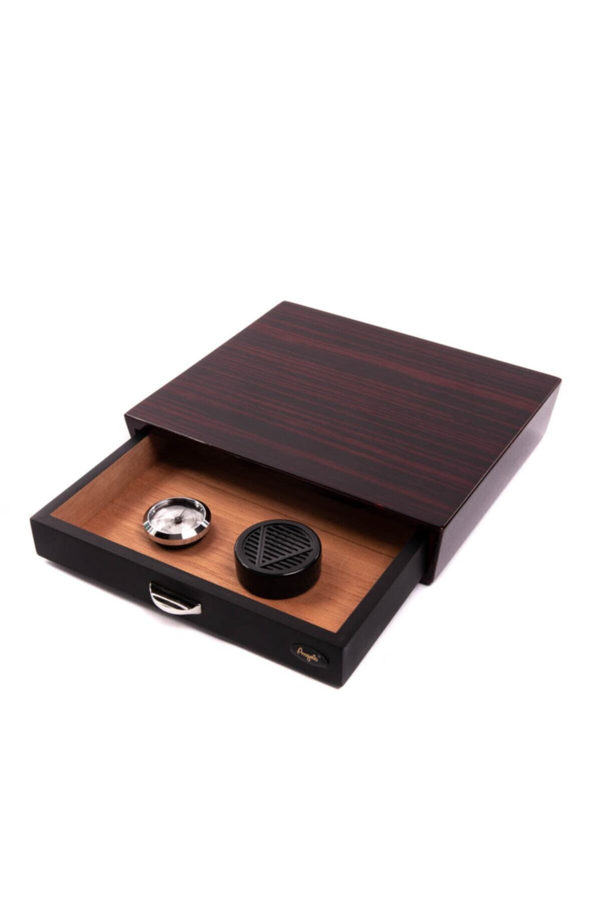 ANGELO Humidor Bordo Puro Kutusu