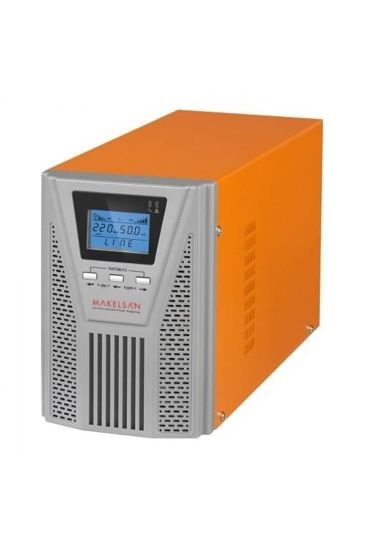 MAKELSAN Powerpack Se 1kva 5-10dk 2x12v/7ah 1f/1f Online Ups Mu01000n11eav04