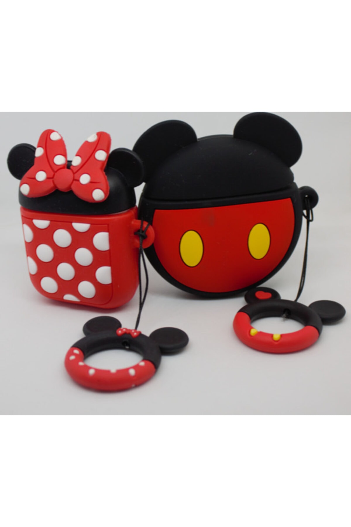 damlashopping Airpods Silikon Kılıf Minnie Ve Mickey Set