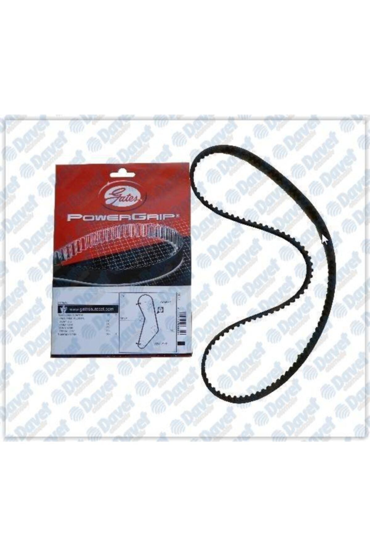 GATES Trıger Kayısı 153x254 R9 R11 1.9d R19 Mng 1.9 2.0 Expres 1.9 Opel Gd153h9.5p254
