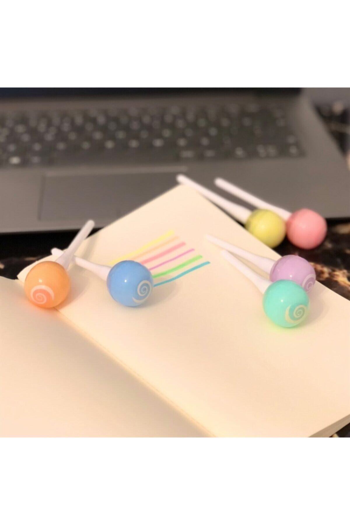 hediyeofisi Lolipop 5'li Keçeli Kalem
