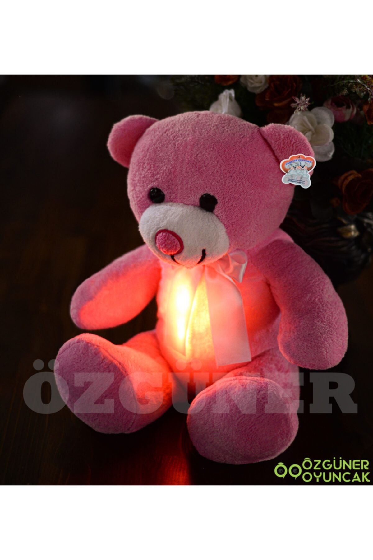 Özgüner Oyuncak Özgüner Uyku Arkadaşım 50 Cm Led Işıklı Ayıcık