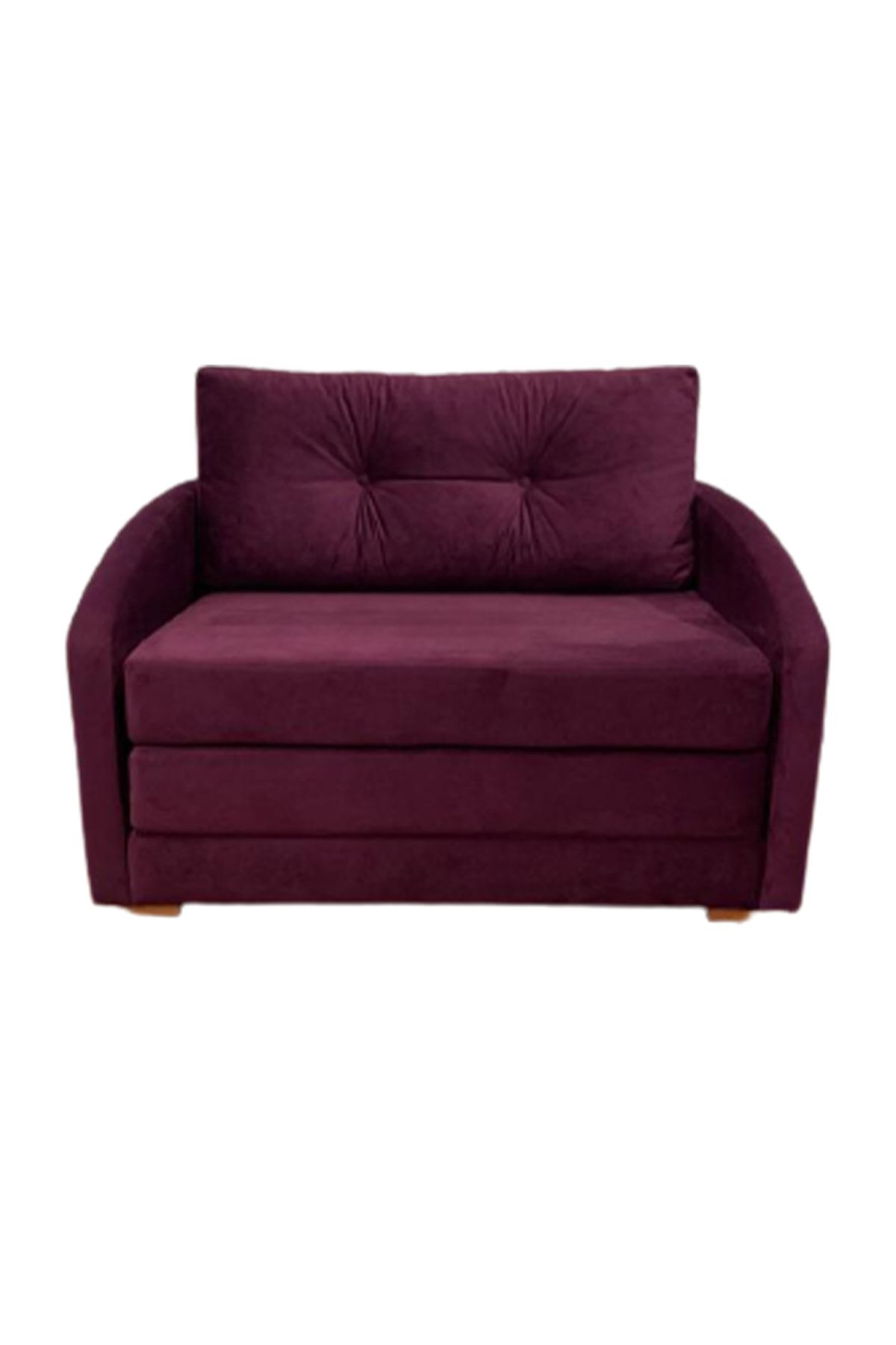 YATCAN YATAK&MOBİLYA Tek Kişilik Katlanır Yer Yataklı Kanepe/koltuk 105x85