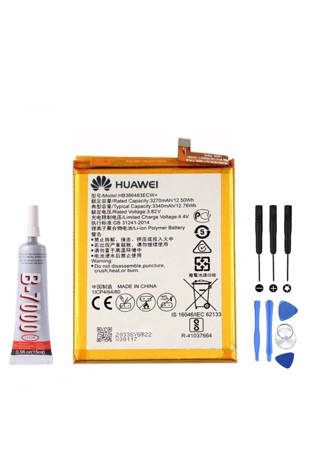 TURANTECH Tam Orjinal Huaweı Honor 6x Pil Batarya 3340mah Hb386483ecw Yeni Tarihli Garantili Ürün