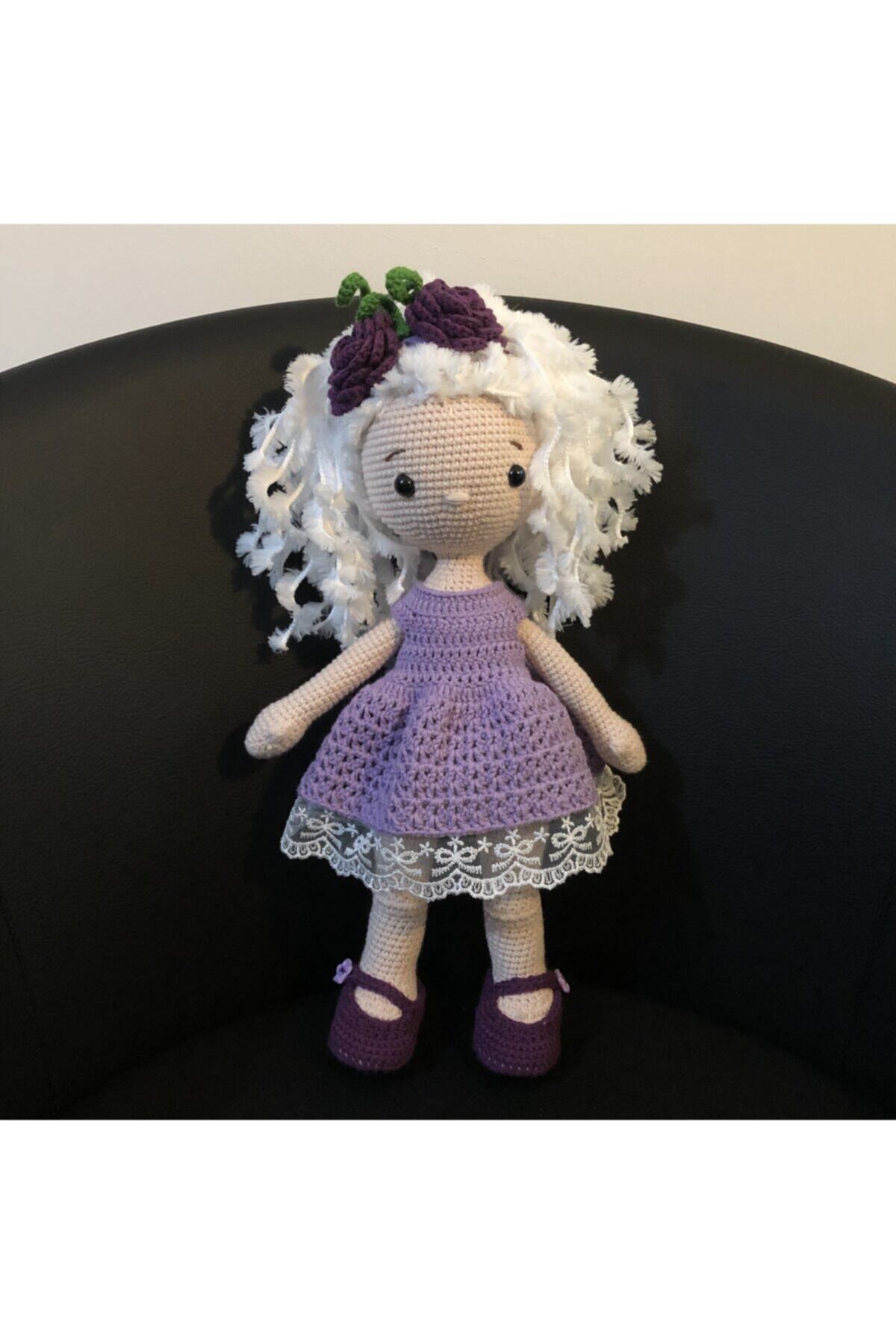 Kare Art Amigurumi Bebek. Hediyelik Dekoratif Örgü Oyuncak. %100 El Üretimi. Yerli Üretim. Organik.