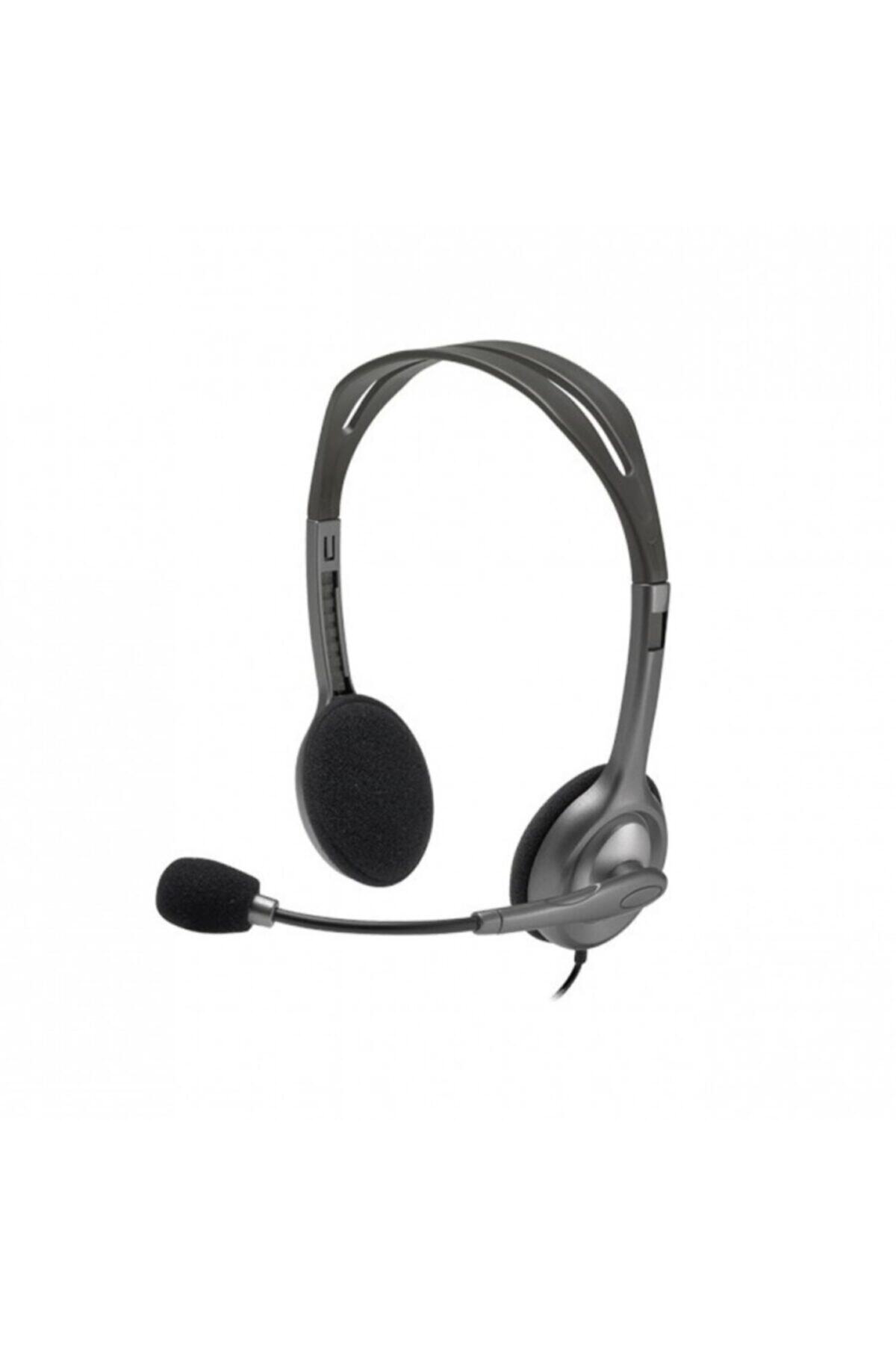 logitech Logıtech H111 Grı Mikrofonlu Kulaklık 981-000593