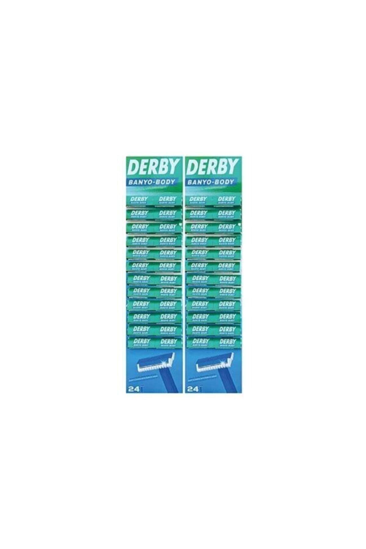 Derby Banyo Body Tıraş Bıçağı 48'li x2 Paket