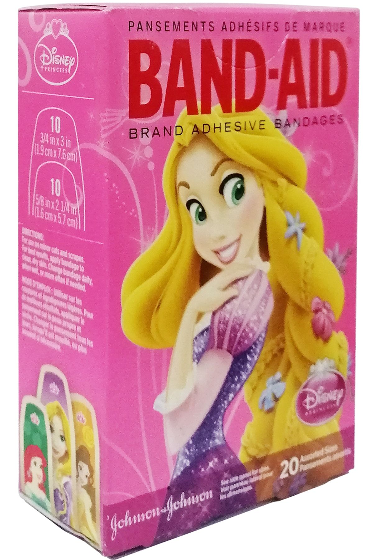 Johnson & Johnson Band Aid Princess Yara Bandı 20 Adet Karışık Ölçü
