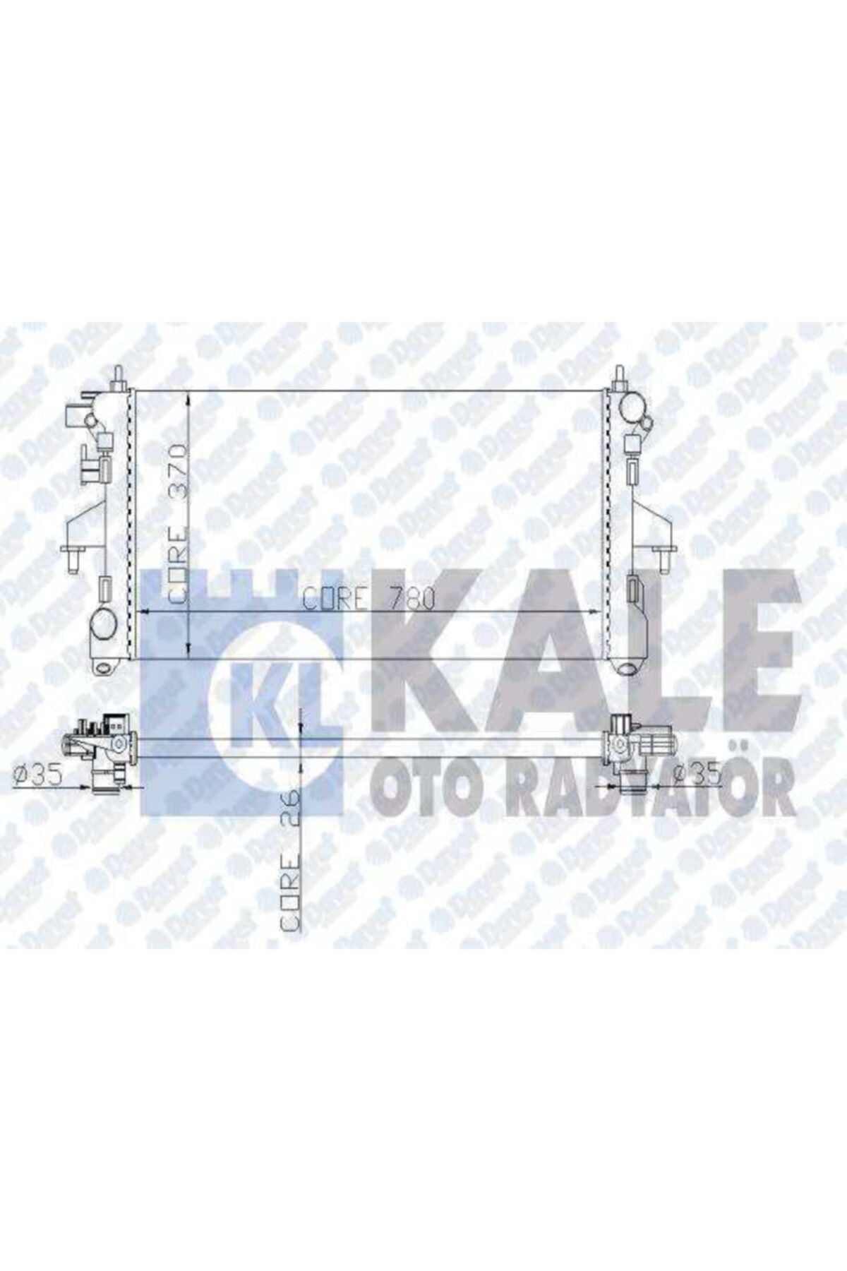 Parçafoni Su Radyatoru Boxer Ducato Jumper 2.2 Hdı Al/pl/brz