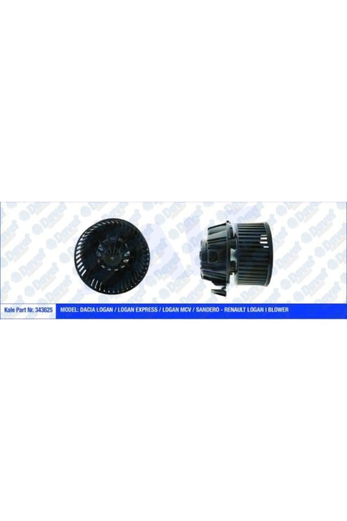 Parçafoni Kalorıfer Motoru Dacıa Logan / Logan express / Logan mcv / Sandero 12v