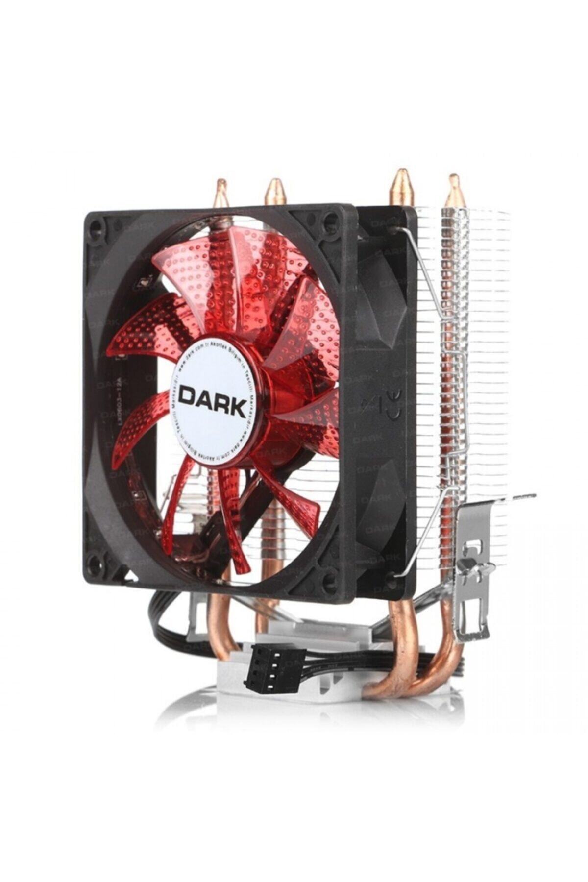 Dark 90mm Freezer X92 Dkccx92rd Led Hava Soğutmalı Işlemci Fanı