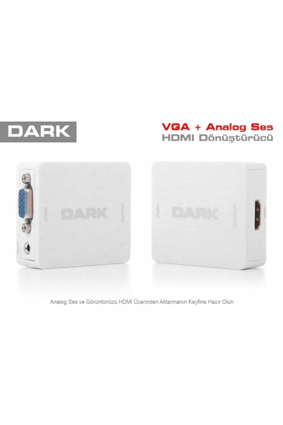 Dark Dk-hd-avgaxhdmı Vga To Hdmı + Audio Çevirici