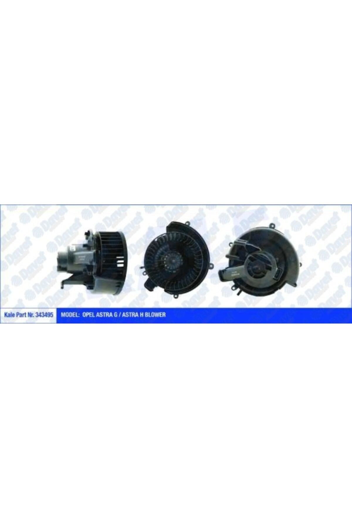 Parçafoni Kalorıfer Motoru Opel Astra G / Astra H 12v