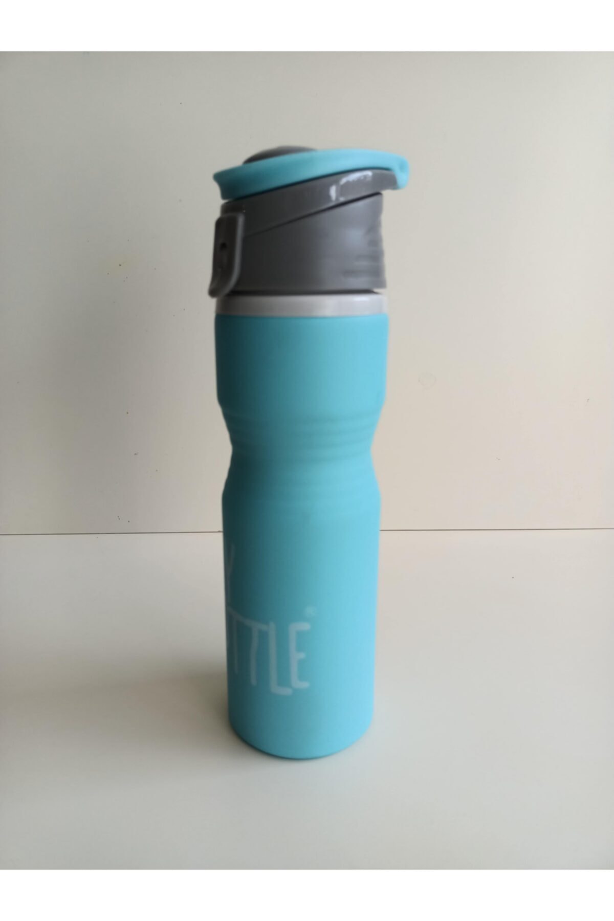 Lepont My Bottle Kapaklı Alüminyum Sporcu Matara 500ml Turkuaz