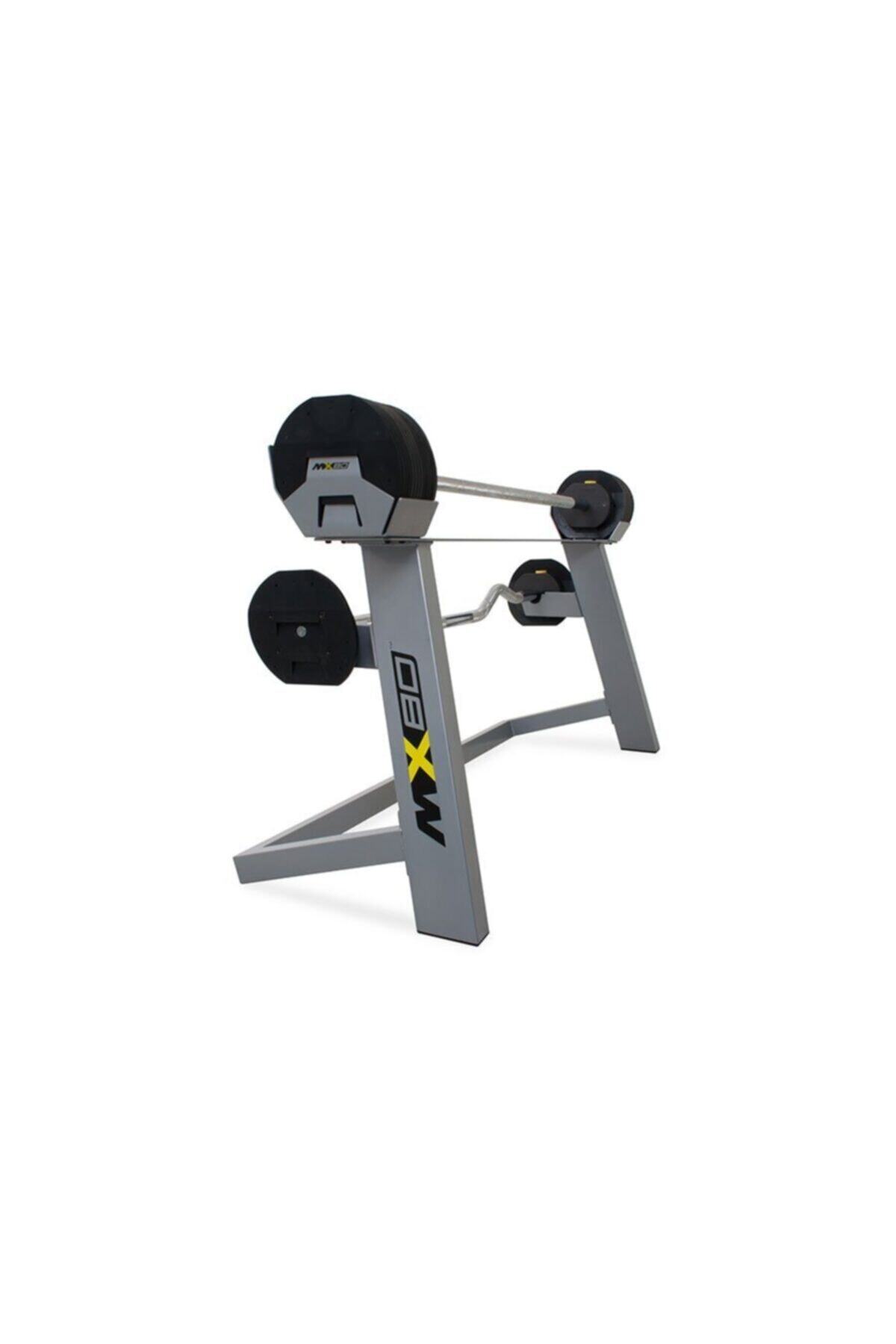 MX Fitness Mx80 36,4kg Ayarlanabilir Halter Seti & Standı