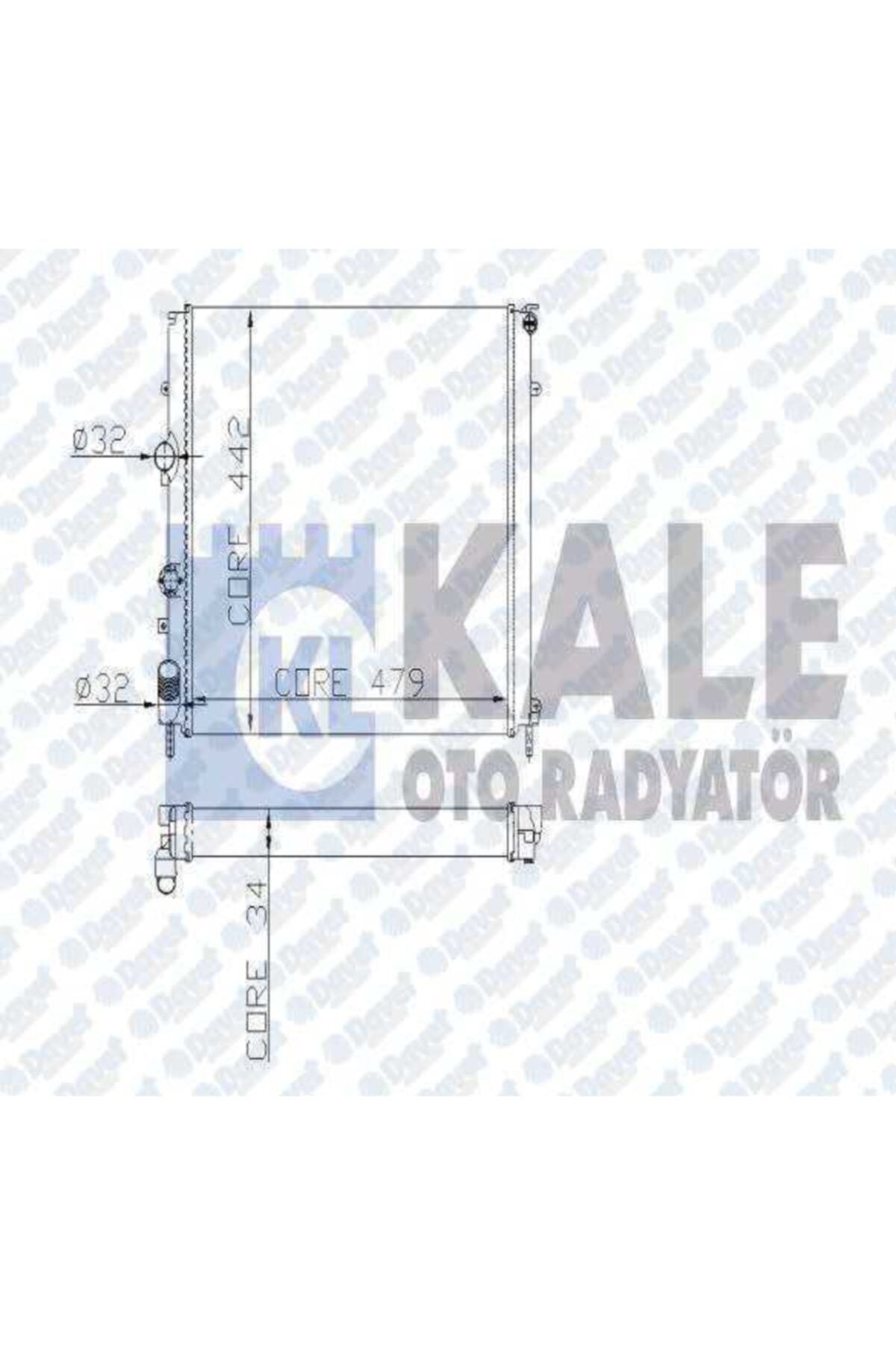 Parçafoni Su Radyatoru Renault Kangoo 1.5 Dcı / 1.9 D Al/pl/brz
