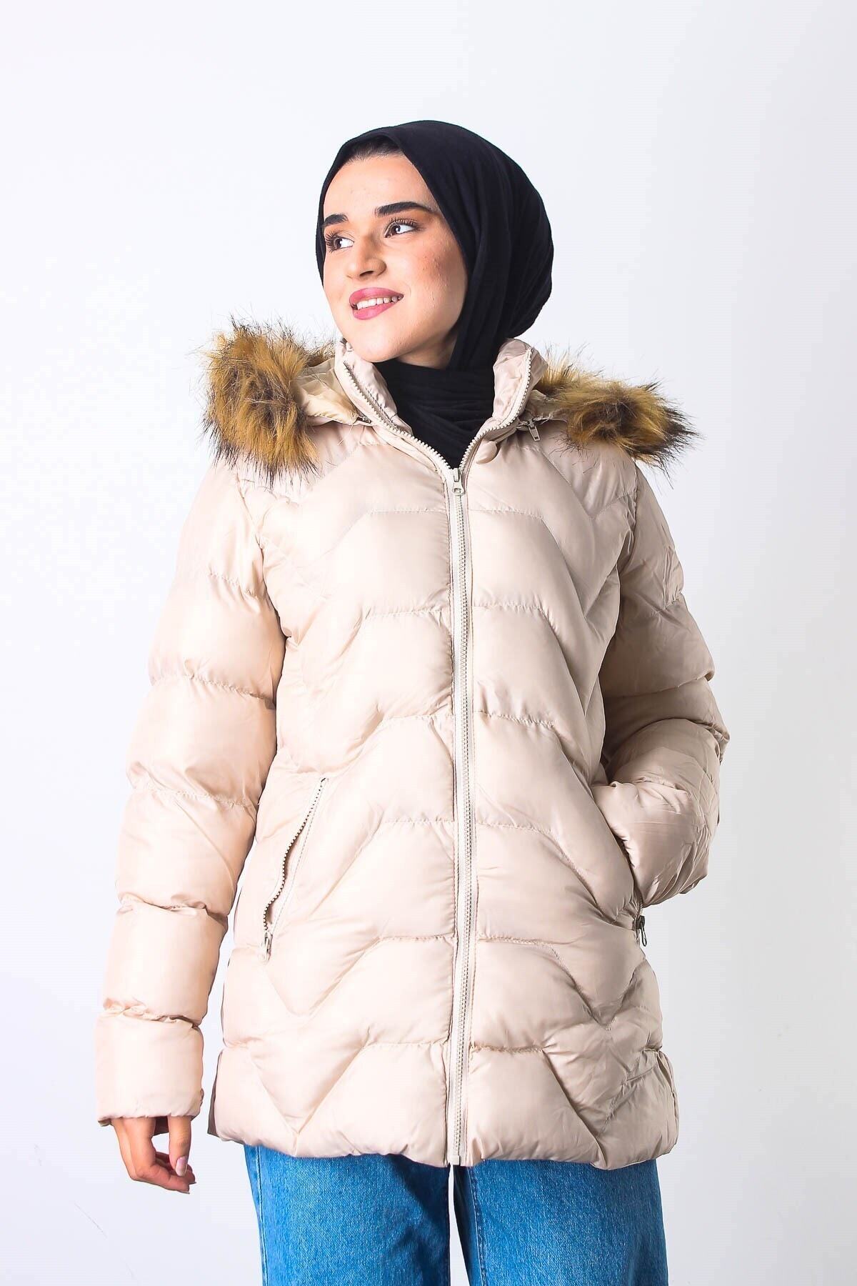 Hilal Moda Cm 1005 Jesika Şişme Mont