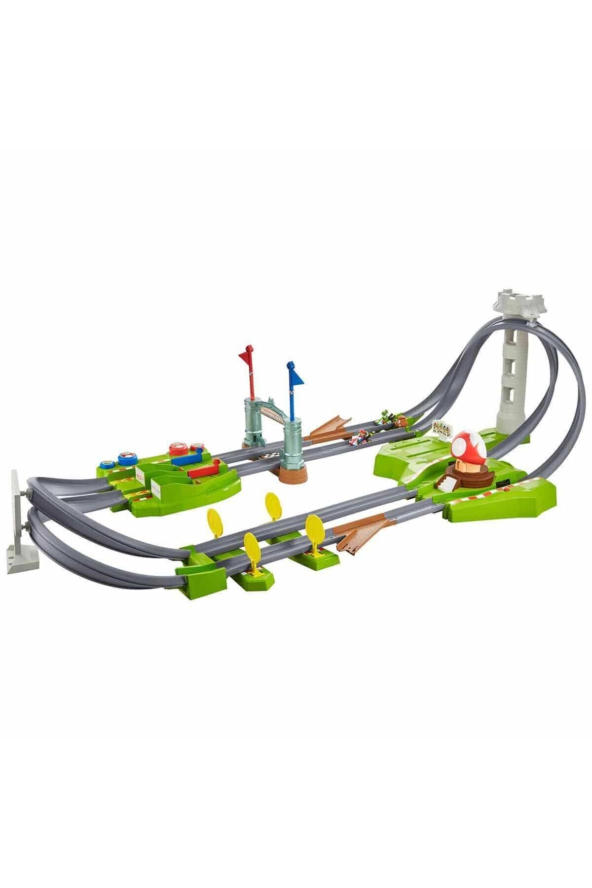 HOT WHEELS Mario Kart Çılgın Dönüş Parkuru Seti Gcp27