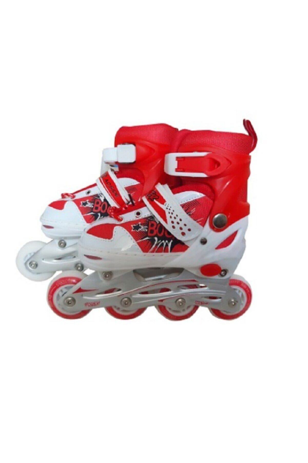 CEO SPORT Ayarlanabilir Kırmızı Paten - 31-34, 35-38, 39-42