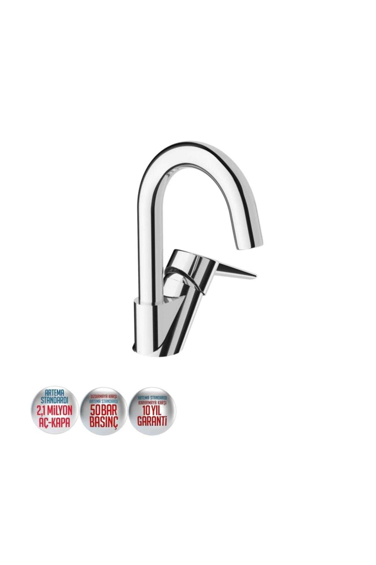 Artema Solid S Döner Borulu Lavabo Bataryası (A42442)