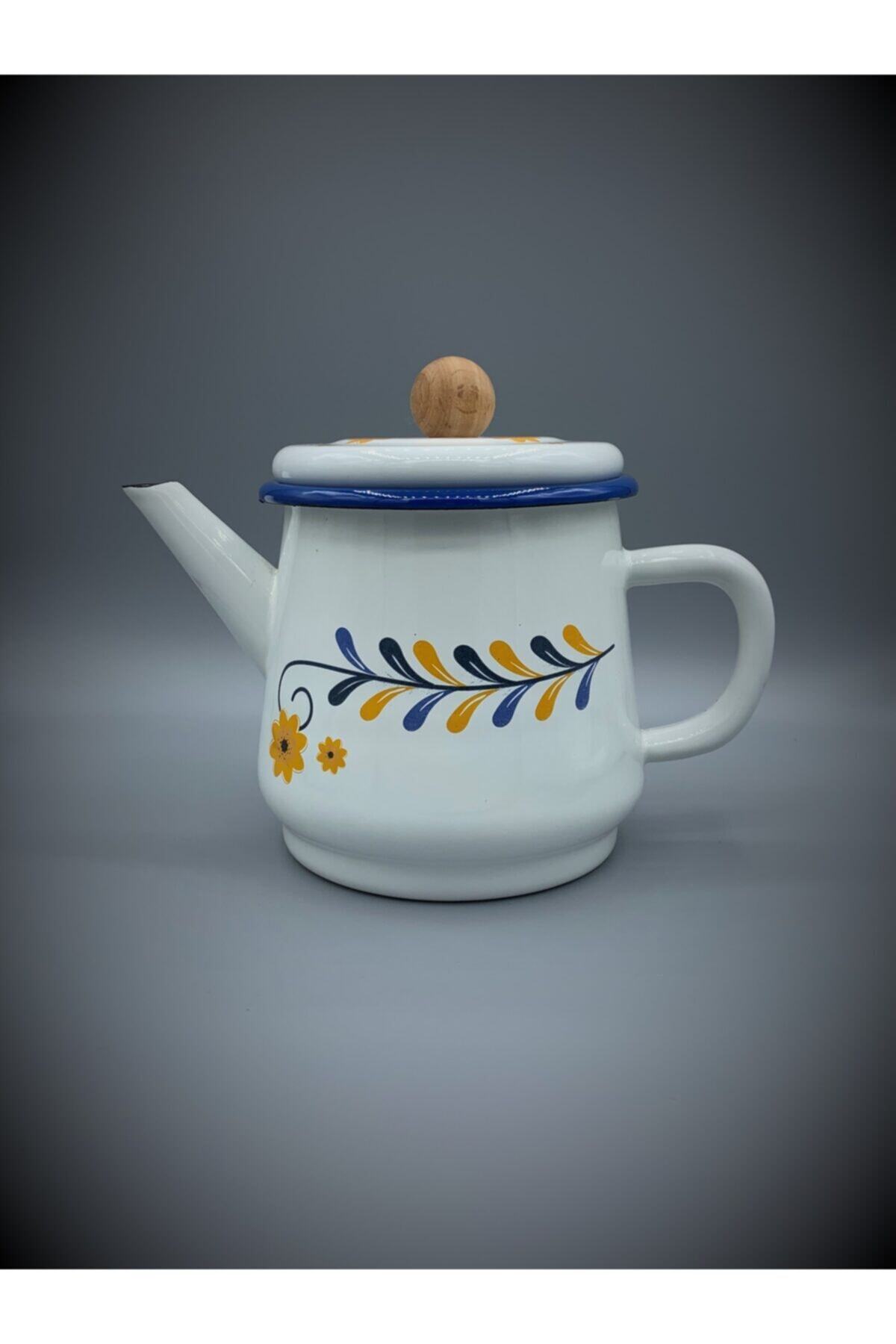 MeMy Design Özel Tasarım Emaye Demlik 850 ml.