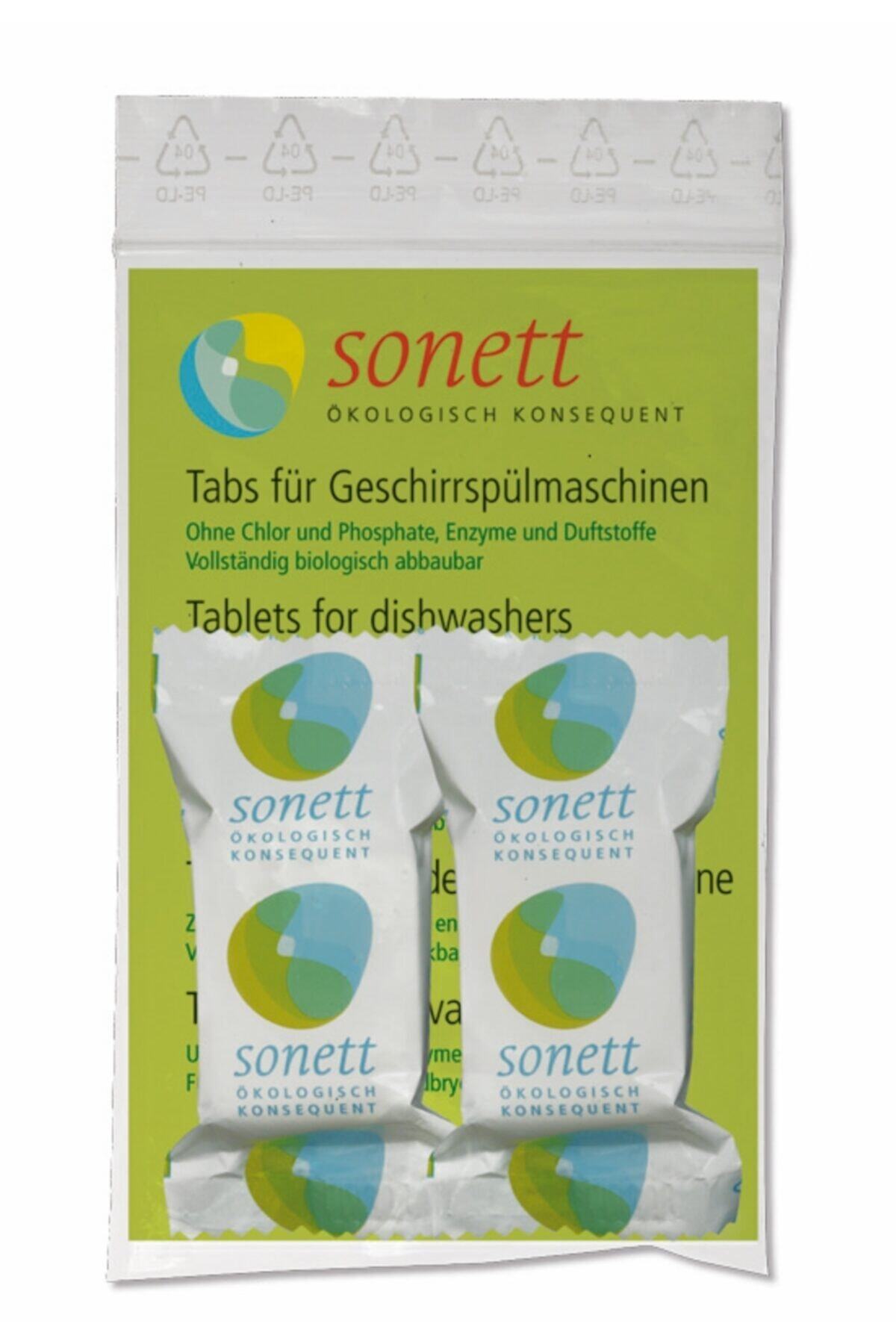Sonett Organik Bulaşık Makinesi Tableti- 25 x 20 g