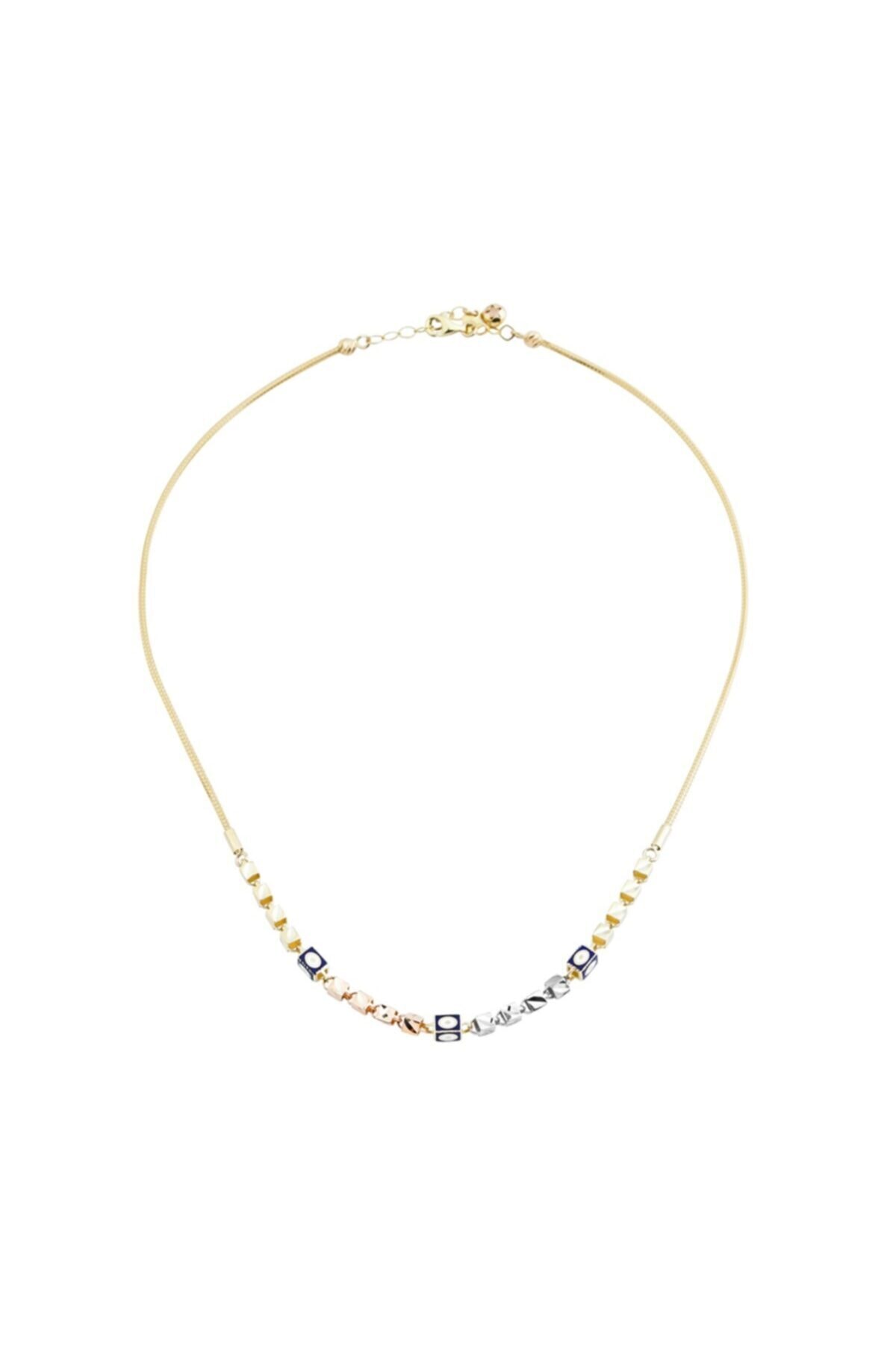 Ema Jewellery Kadın Altın İkili Set 14 Ayar